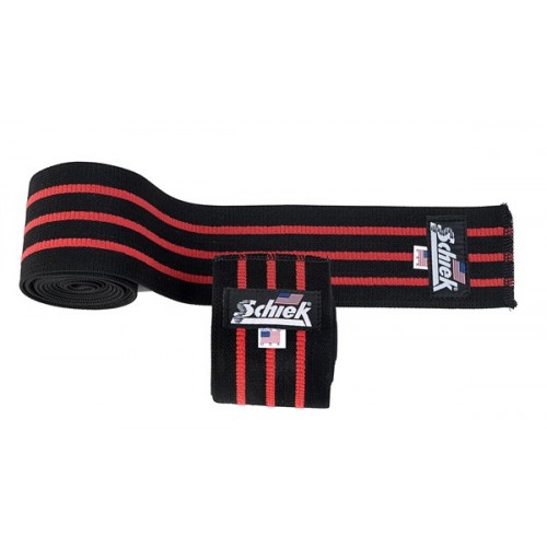 Schiek Model 1178B Black Line Knee Wraps