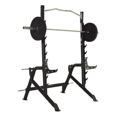 Inspire SQR1 Squat Rack image_5 with weights