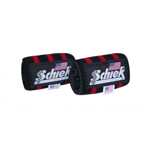 Schiek model black line wrist wraps