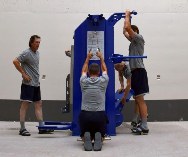 Apollo multigym equipment high low pulley 