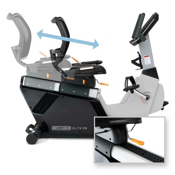 3G Cardio Elite Recumbent Bike