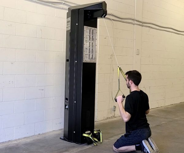 Versa Hi-Lo Pulley system kneeling exercise