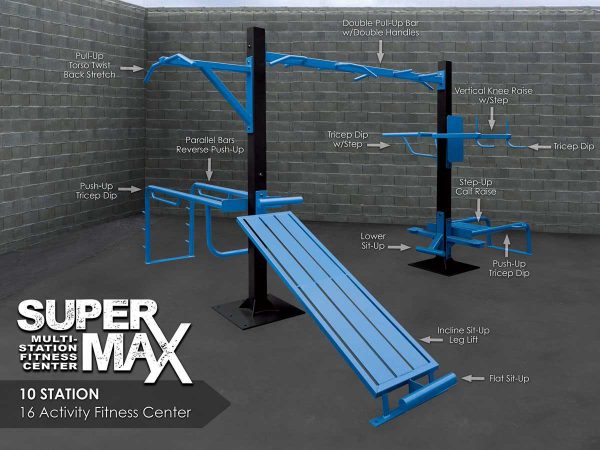supermax systems superMAX 10 fitness equipment