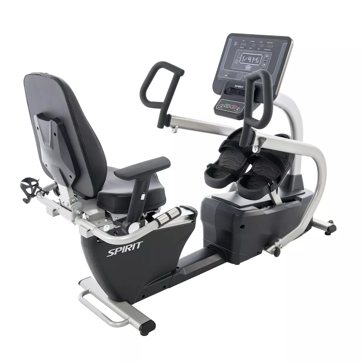 スポーツ・フィットネス IntermediateReformerRepertoire3rdEdition Spirit Fitness CRS800S Recumbent Stepper | The Fitness Outlet