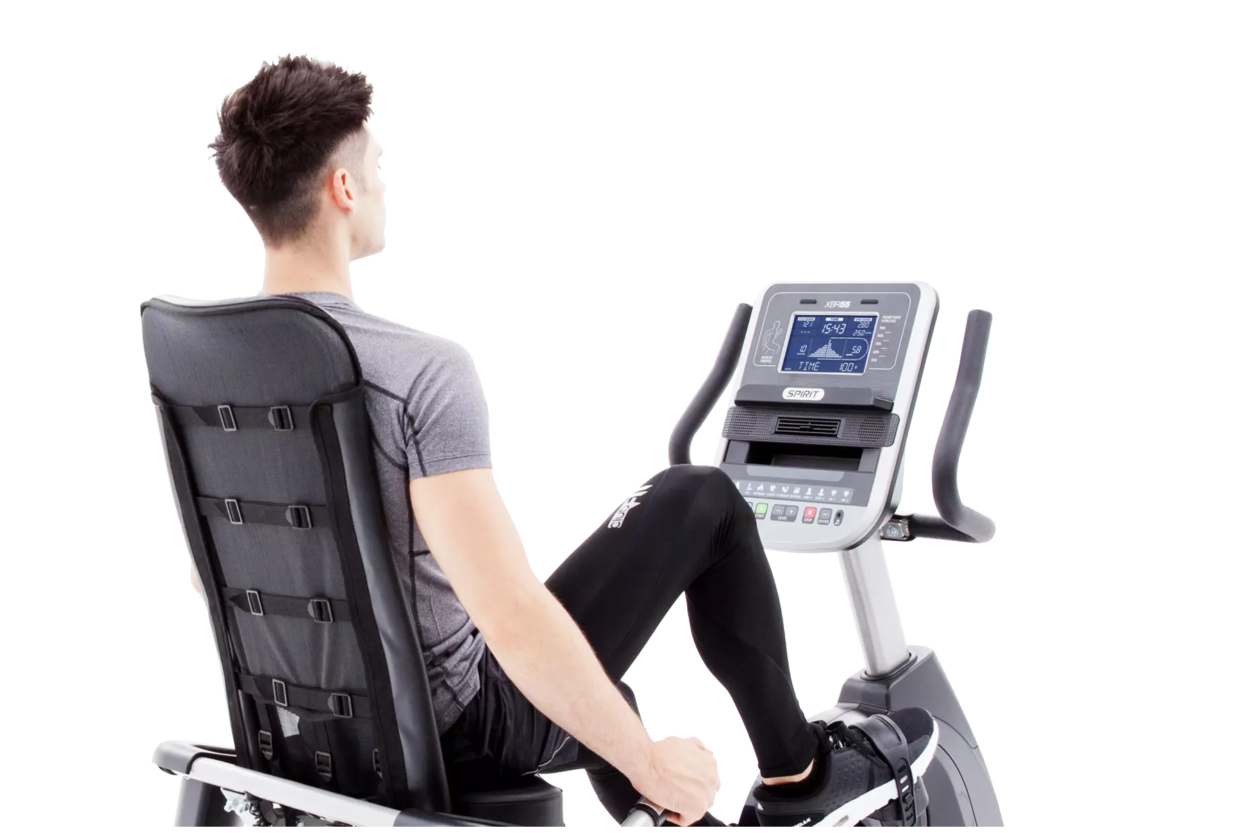 thumbnail image 2 of Spirit Fitness XBR55 Recumbent Bike, UAE | Shop Now Pay Later 2 of 13