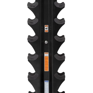 Hoist 8 Pair Vertical Hex Dumbbell Rack (DB Not Included)